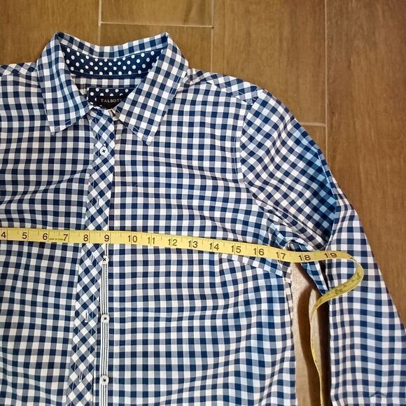 Talbots long sleeve button down shirt - Picture 8 of 9
